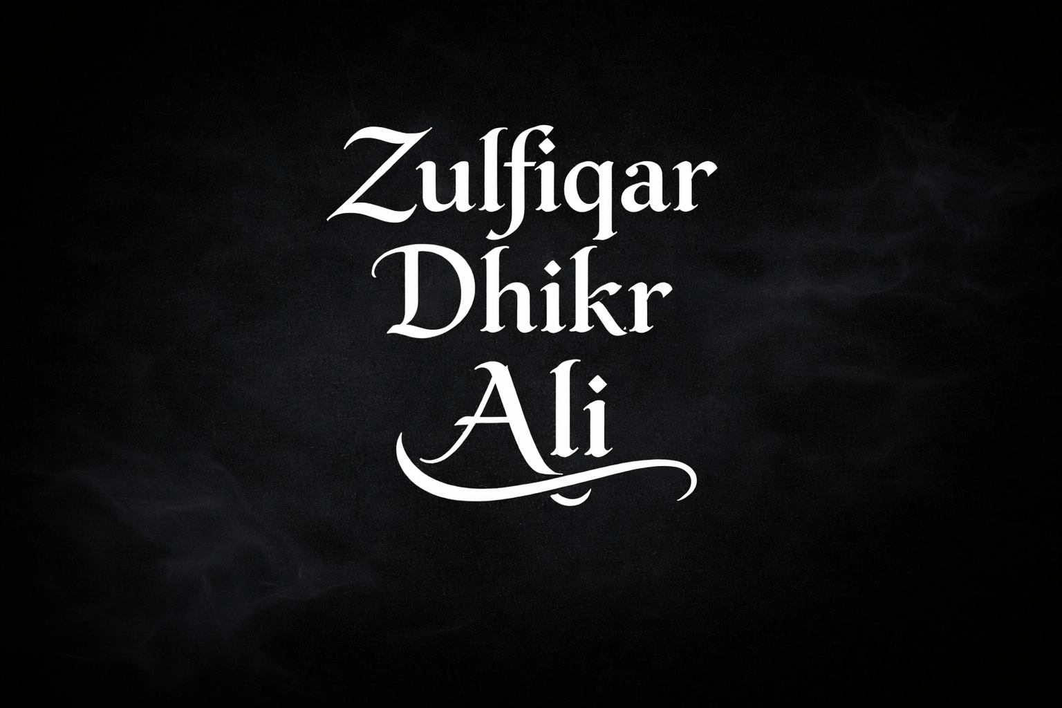 ZLFR · Dhikr Ali