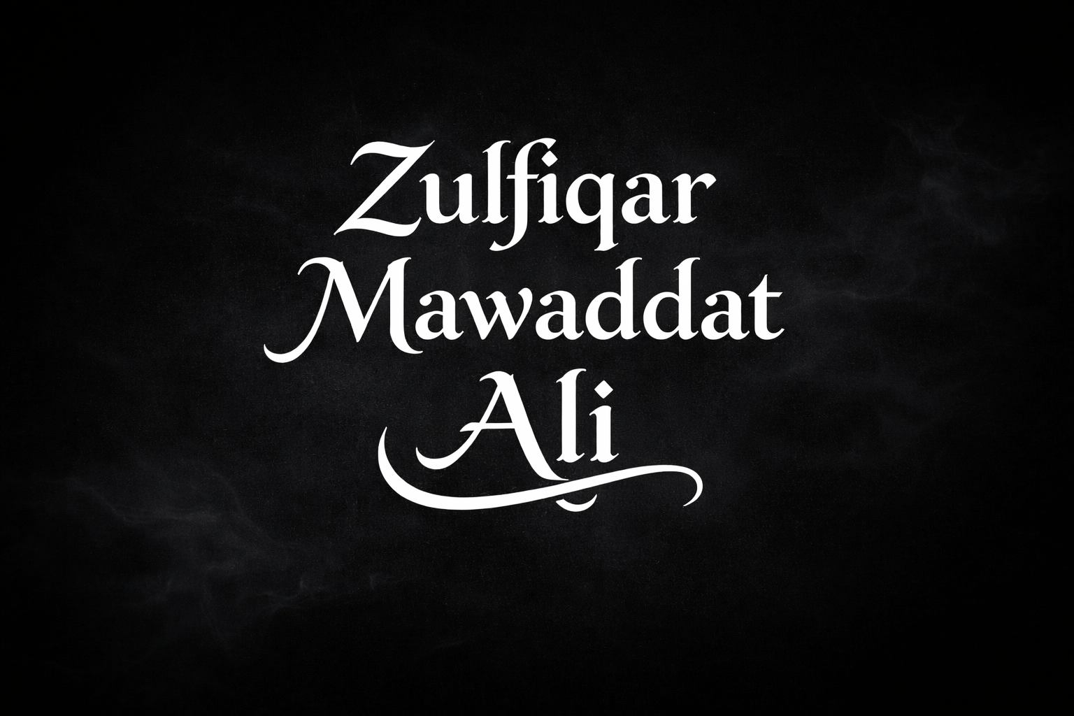 ZLFR · Mawaddat Ali